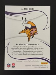 RANDALL CUNNINGHAM AUTO MODERN MARKS /99 — 2024 Panini Immaculate Collection