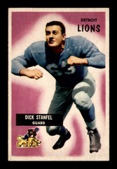 1955 Bowman #36 Dick Stanfel RC EXMT+ X3710343