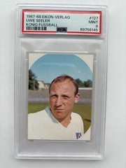 1967 Uwe Seeler Eikon-Verlag König Fußball “Rare” PSA 9