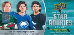 2022-23 Upper Deck NHL Star Rookies Box Set Hockey Cards (Factory Sealed)