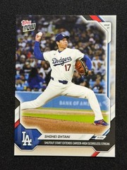2026 Topps Now • Shohei Ohtani #37 • Shutout Start Scoreless Streak • LA Dodgers