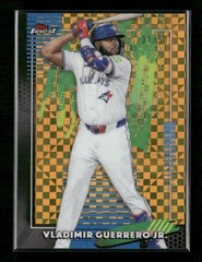 2026 Finest Vladimir Guerrero Jr. Gold X-Fractor #/50 #100
