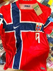 2026 Norway Haaland Signed Style Home Player Version Soccer Jersey Football Shir