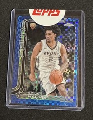 2025-26 Topps Chrome Dylan Harper Rookie #252 Blue X-Fractor RC SP Sealed