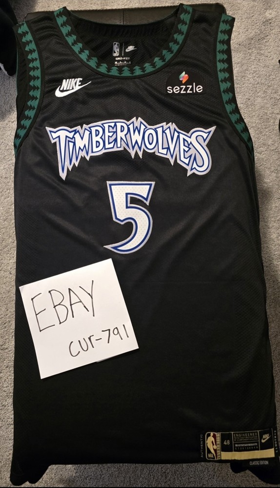 Anthony Edwards Minnesota Timberwolves 25/26 Classic Edition Jersey Sz 48 L NWOT