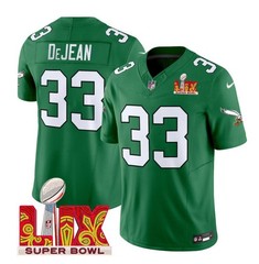 Cooper DeJean #33 Philadelphia Eagles Choice of Kelly Green All Stitched Jersey