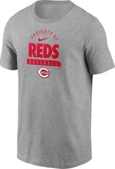 Cincinnati Reds Men’s Nike Gray «Property Of» Tee — NWT — New With Tags!