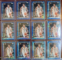 QTY Dylan Harper 2025-26 Topps Chrome RC #252 Blue X-Fractor San Antonio Spurs