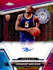 2023-24 Topps Chrome Certified Rookie Autographs Jarace Walker #CRA-JAW (AU, RC)