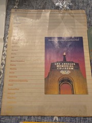 Huge 1984 Los Angeles Summer Olympics Memorabilia Lot — Official Handbook &…