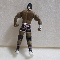 JAKKS Pacific WWE Elijah Burke 2004 Red & Black Wrestling Action Figure 7″