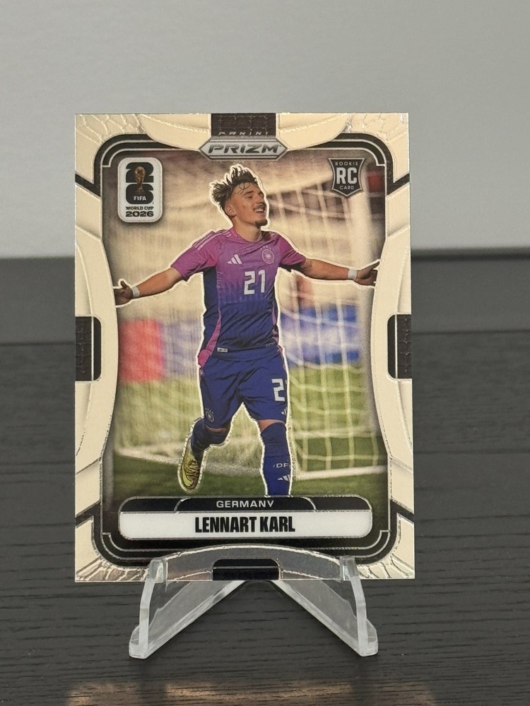2026 Panini Prizm World Cup Lennart Karl RC Rookie — Germany