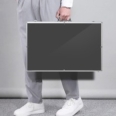 Portable Tabletop Display Case — Lockable Glass Showcase
