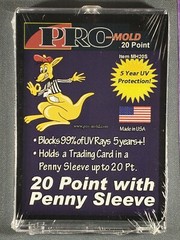 PRO MOLD 1st Gen Magnetic Card Holders w/ Sleeve 20 35 55 75 100 130 180 pt