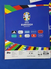 Topps Euro 2024 Germany Empty Album + 686 Stickers + Starter Pack Tin NO GOLD SP