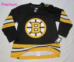 NO TARIFFS size 54 BOSTON BRUINS Fanatics Premium NHL Hockey Jersey Black Home