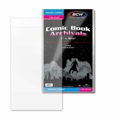 50 — Archivals Modern / Current 2-Mil Mylar Polyester Comic Book Bags by BCW!