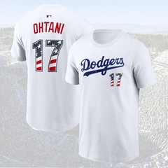 Los Angeles Dodgers USA 250 Fourth of July Name & Numb: Betts, Freeman, Yamamoto