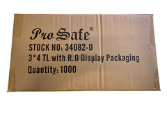 1000 Pro Safe 3×4 Sports Card Toploaders 1 case & 1000 Sleeves
