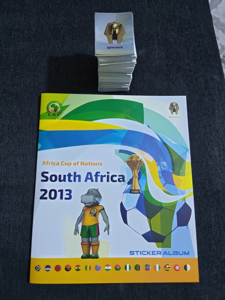 Sphinx, Africa Cup Of Nations South Africa 2013, Full Stickers Set + Album