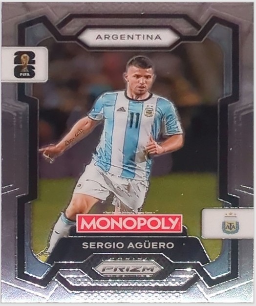 Panini Monopoly Prizm FIFA World Cup 2026 — Pick your card