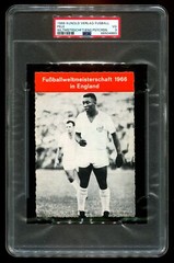 *VERY RARE* 1966 Kunold Fu�ball-Weltmeisterschaft PC Pele PSA 3