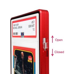 Standard PSA Slabmags Case — Matte Red — Free Shipping