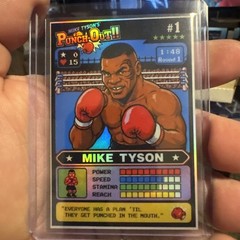 Mike Tyson Custom Art NES Card Limited Edition /50