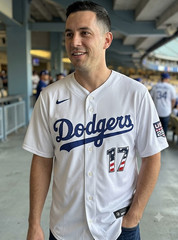 Shohei Ohtani Los Angeles Dodgers USA 250 4th of July Home Stadium Jersey NEW