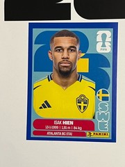 2026 Panini FIFA World Cup Blue Parallel Stickers Only — Pick Your Player 1-48