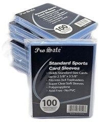 NEW Pro Safe Soft PENNY Card SLEEVES 100, 200, 300, 400, 500, 1000, 1500, 2000