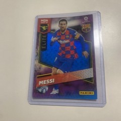 Lionel Messi 2020-21 Megacrack Elite Refractor Panini Barcelona Argentina Italy