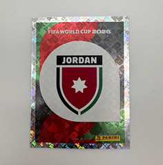 Panini FIFA World Cup 2026 Jordan JOR 1 Soccer Trading Card Sticker
