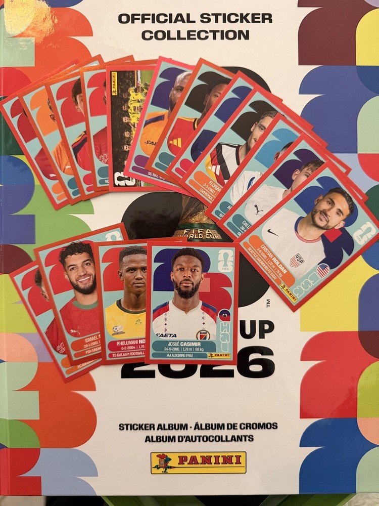2026 Panini FIFA World Cup Stickers US Edition — Pick Stickers