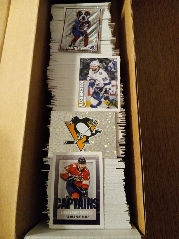 2022/23 Topps NHL Hockey Sticker Singles #251-#500 Create Own Lot