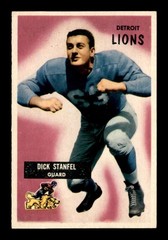 1955 Bowman #36 Dick Stanfel RC EXMT X3325603