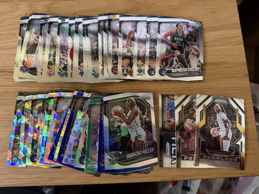 2025 Panini Prizm WNBA Base Singles #1-150 Complete Your Set Pick Your Card