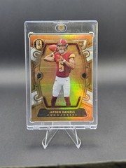 2024 Panini Gold Standard Jayden Daniels RC White Gold /65 #102 — Commanders