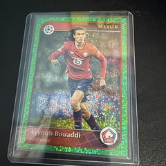 2025 Topps Merlin Ayyoub Bouaddi Rookie Green Speckle /99