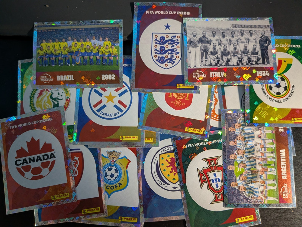 U Pick Single Sticker — 2026 Panini FIFA World Cup FOIL Sticker
