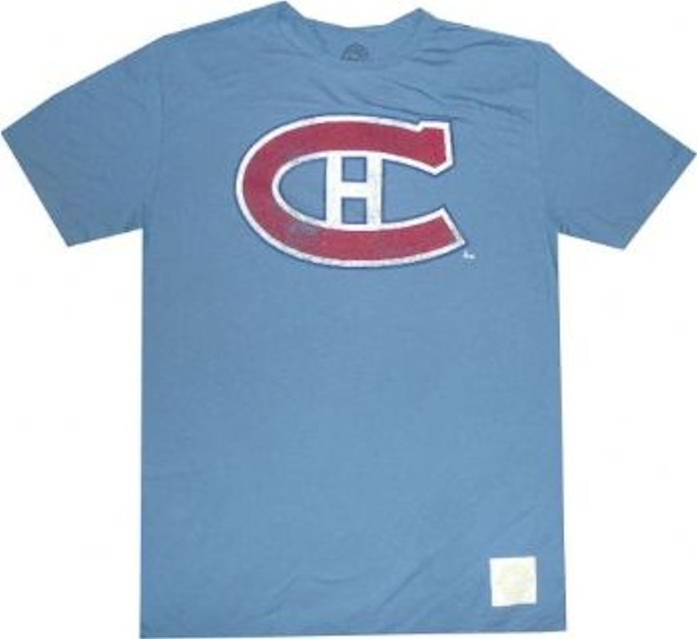 Montreal Canadien Throwback Vintage Retro Sport Slim Fit T Shirt New tags Small