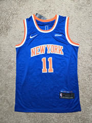 Jalen Brunson #11 NY Blue Knicks Men’s Stitched Jerseys (S-2XL)