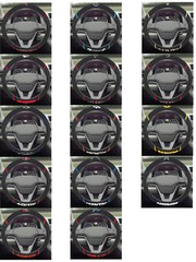 New NFL ALL 32 Teams Black Mesh Extra Grip Car Truck Suv Steering Wheel Cover