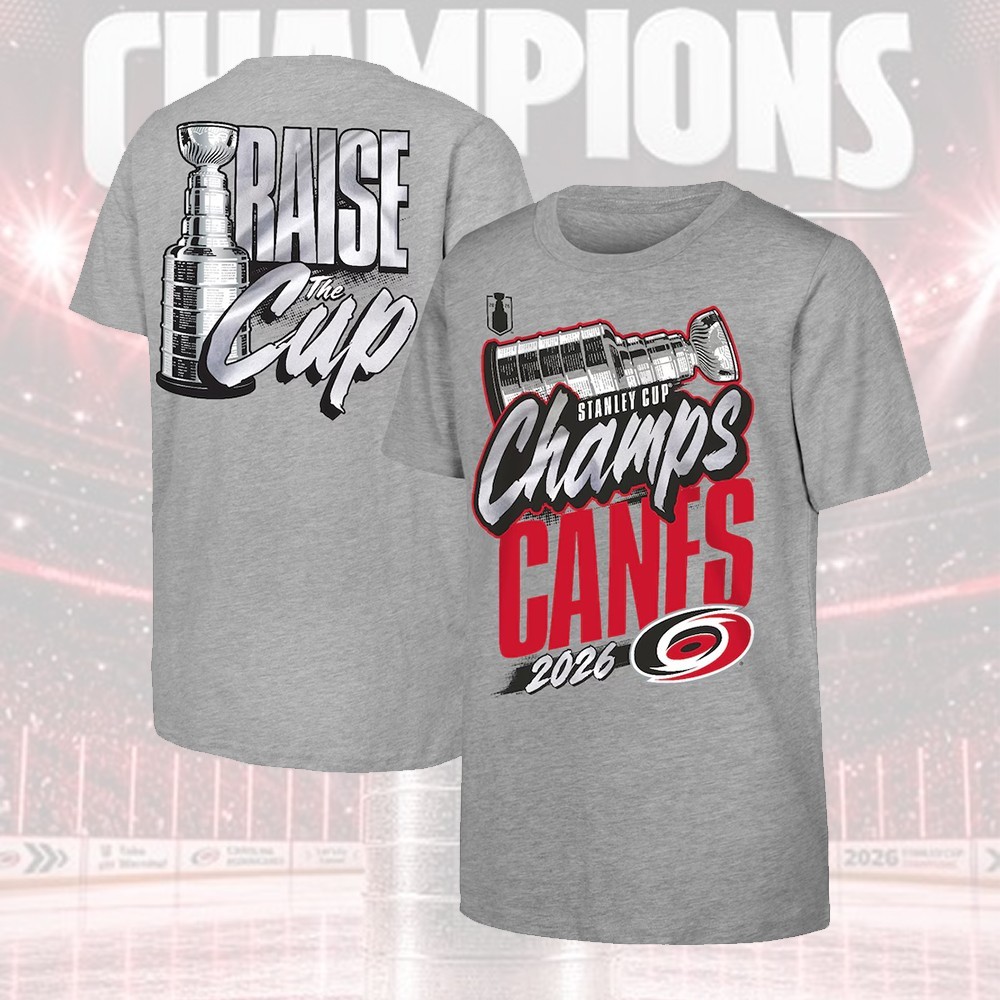 Carolina Hurricanes 2026 Stanley Cup Final Champions Name & Number Players Gift