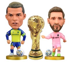 Metal Mini Replica World Cup Trophy — 6 cm Tall Collectible Souvenir