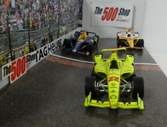 2019 Indianapolis 500 Podium 3 PC Set 1/64 Diecast Model Cars Greenlight 10856