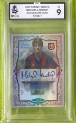 2025 Panini Tributo 125 aniversario FC Barcelona Michael Laudrup auto card