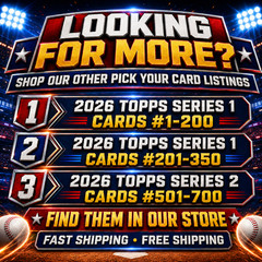 2026 Topps Series 2 Base Cards #351-500 You Pick Complete Your Set MLB