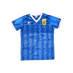 Argentina Away 1986 Soccer Jersey Hand Of God Maradona