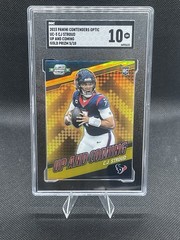2023 Panini Contenders Optic — Up & Coming C.J. Stroud #UC-5 GOLD /10 GEM 10 RC